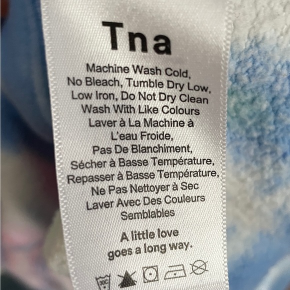 Cropped TNA tie dye hoodie - Picture 4 of 6